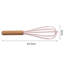 Ustensile de cuisine 10 pouces pour batteur à œuf confortable en silicone-787596623