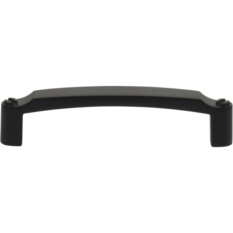 Haddonfield Bar Pull, Flat Black, 3 3/4" Center to Center
