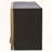 Black Wall Mounted Spice Rack Storage Cabinet with Up-Flip Door