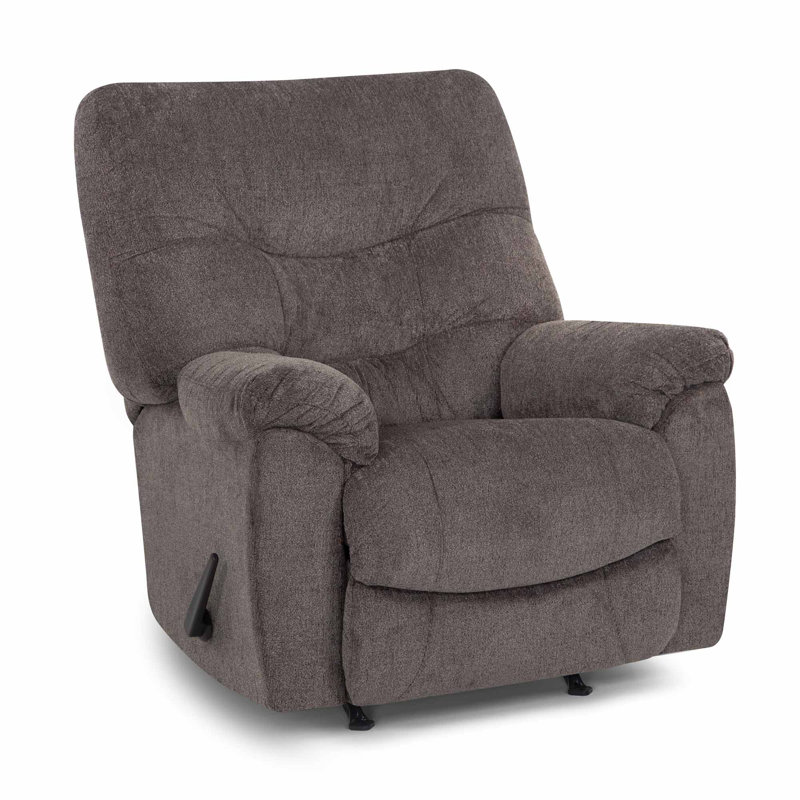 Fauteuil inclinable manuel standard berçant de 38 po Eugenie, Brun