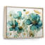 «Teal Green Organic croissance - Abstract Botanicals», art mural-743578333-789607388
