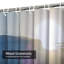 Rideau de douche avec 12 crochets-17172961