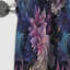 Rayon damassé bleu astral - Rideau damassé occultant - 1 panneaux-107555555