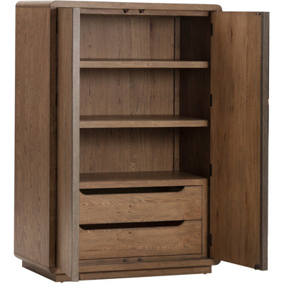 42 " W Solid Wood Standard Wardrobe