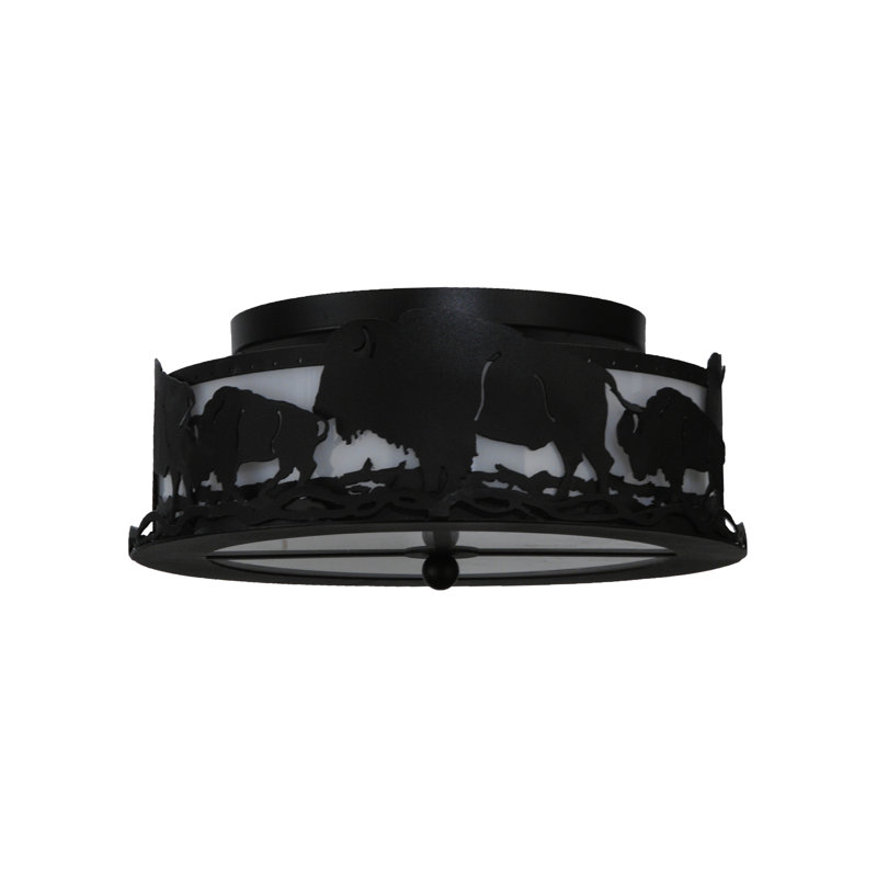 Buffalo 2 - Light Semi Flush Mount