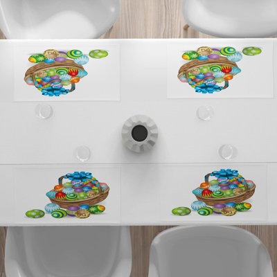 Polyester Abstract Rectangle Placemat
