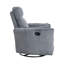 Fauteuil inclinable et pivotant, 2 coussins, velours côtelé Rix-113497010