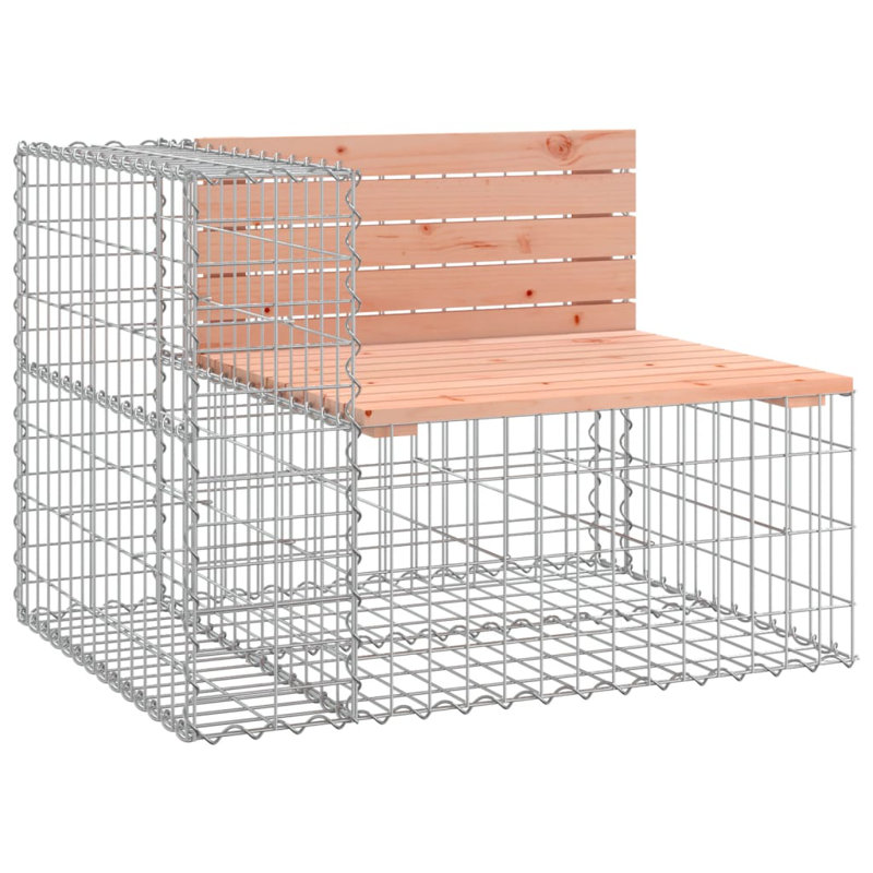 Banc de jardin Yanairis, Douglas naturel, H 36,2 po x l 28 po x P 25,8 po
