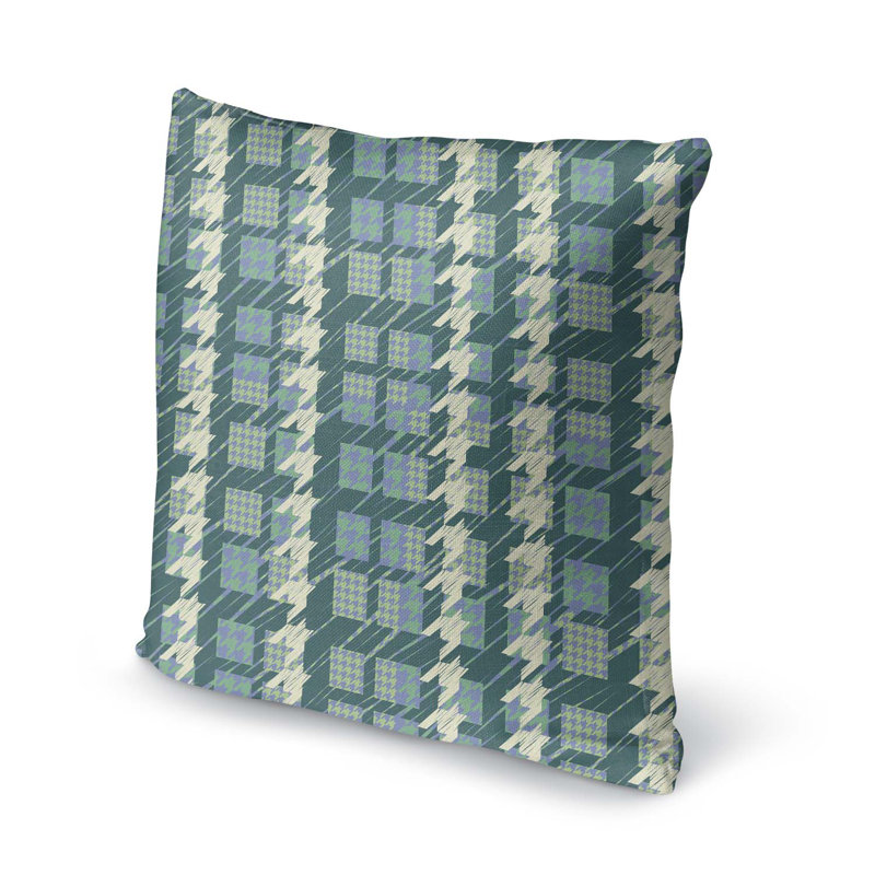 Housse et insert de coussin carré vert Green Tones, 24" X 24"