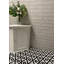 Carreau de mosaïque en porcelaine pour mur et plancher 9 po x 10 po Cascade-50292440