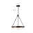 Duo 1 - Light Black LED Unique/Statement Pendant-63492134-63492132