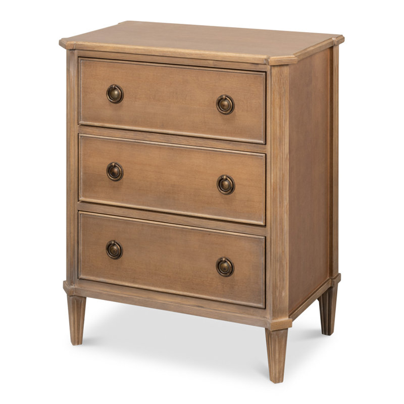 Poppin's Solid Wood Accent Chest