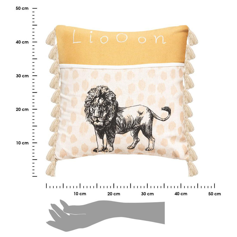 Bertin Multicolour Square Cushion