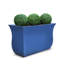 Pot à fleurs H 22 "Clywd-1397001742