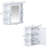Bathroom Wall Storage Cabinet With Mirror, Adjustable Shelves, And Open Compartments,  For Organized And Stylish Bathrooms-1454131207