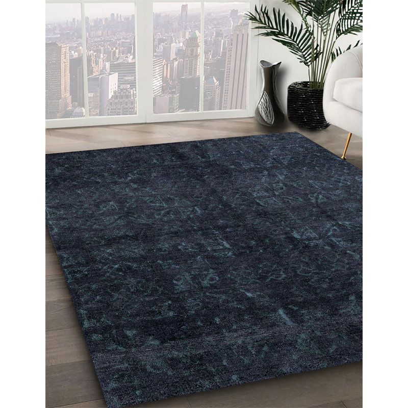 Abstract Indoor Rug, Square 7'
