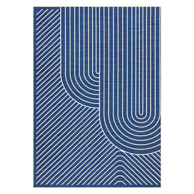 Area Rugs for Living Room Bedroom Rugs Geometric Non-Slip Modern Rug Stain Resistant Carpets for Office Nursery Dining Room