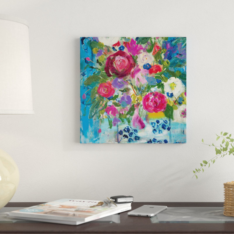 « précieux life », impression sur toile, H 12 po x l 12 po x P 1,5 po, Toile tendue, Pas de tapis