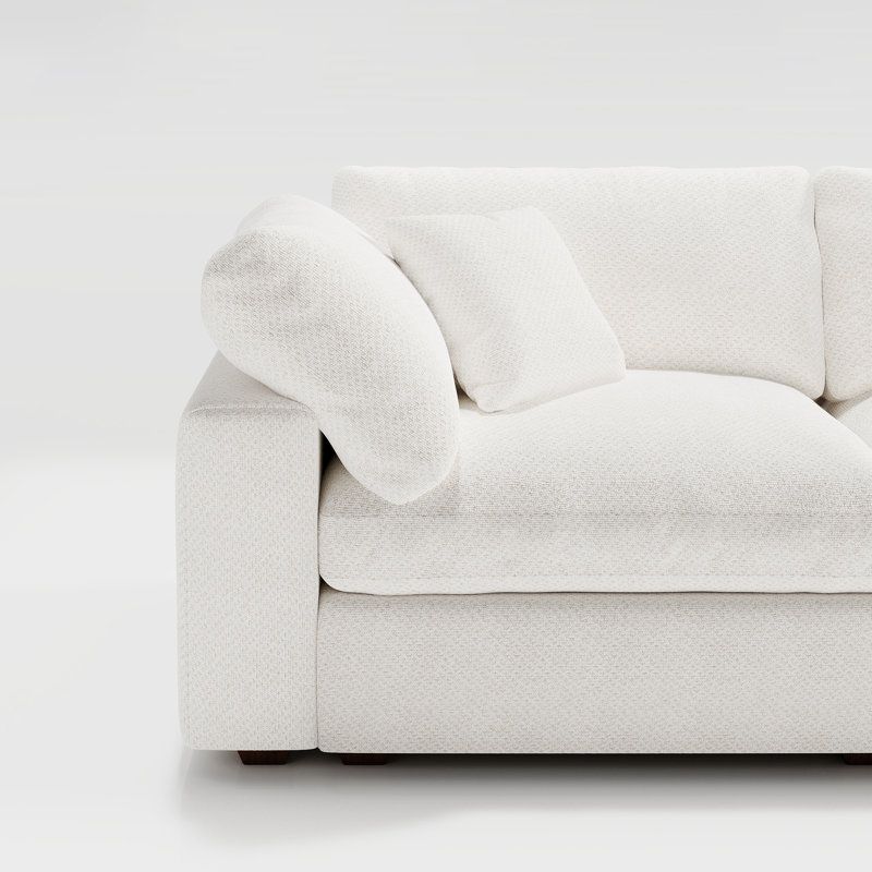 Canapé Abramson, Chenille blanche