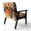 Chaise avec accoudoirs en velours Magiera-848677011-862026342