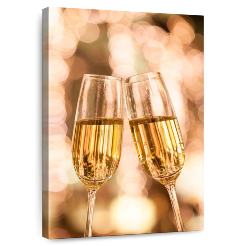 Yarlin Champagne Cheers, 45" H x 30" W