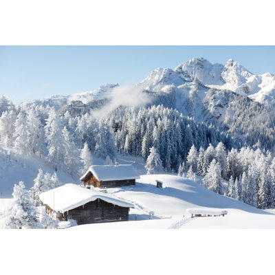 Castanea Winter Wonderland On Austria - Wrapped Canvas Print