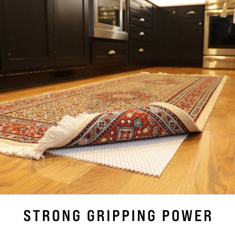 Sous-tapis intérieur antidérapant (0,19 po) Tallula, Rectangle 2 pi x 3 pi