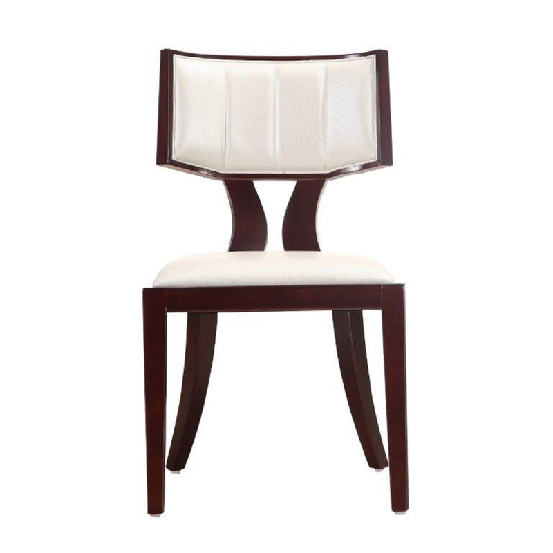 Chaise d'appoint Pulitzer, Blanc perle