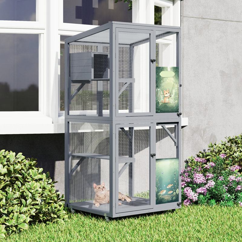 Accessoire pour fenêtre pour chat Coziwow, Catio