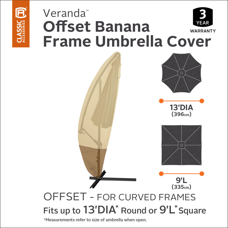 Paulding Outdoor Patio Umbrella Cover