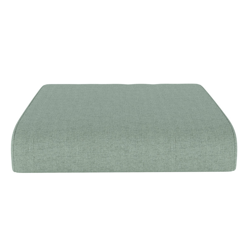 Lotta Lotta Sunbrella® Outdoor Ottoman Cushion, Sunbrella® Canvas Spa, 4" H x 22" W x 20" D