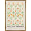 Abstrait botanique vert avec fleurs sauvages William Morris-95982996-95982995