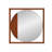 Dirken Wooden Framed Mirror