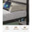Bed Frame with Headboard, Metal Platform Bed Frame with LED, Charging Station, No Box Spring Needed, Easy Assembly, Noise Free-318877679-318877680