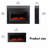  49“ Freestanding Electric Fireplace with Mantel, 40" ultra Thin Insert, 12 LED Flame Colors, 5 Brightness Levels, 750W/1500W Heater, Remote, Timer & Overheat Protection-527377821-527377817