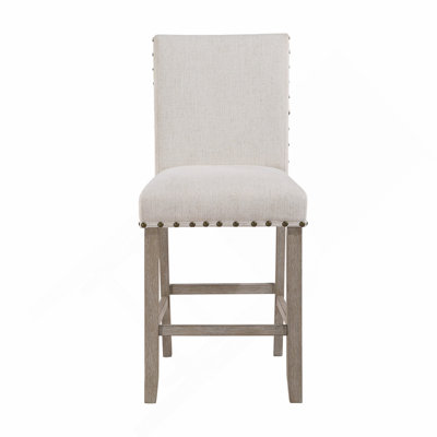 TABOURET DE BAR MARIAN BLANC (ENSEMBLE DE 2)