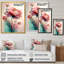 Pivoine rose vif Lozier - reproduction sur toile-2121247183-2121247176