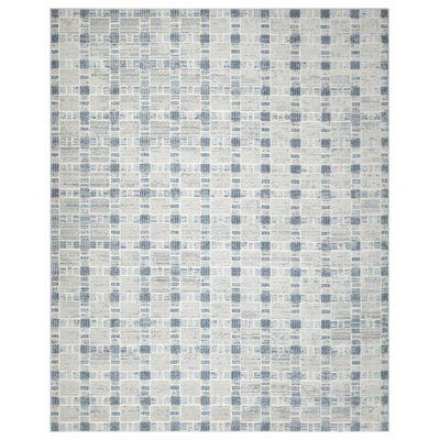 Capodilupo Blue Modern Indoor Rug