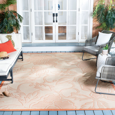 Herefordshire Performance Floral Indoor/Outdoor Area Rug