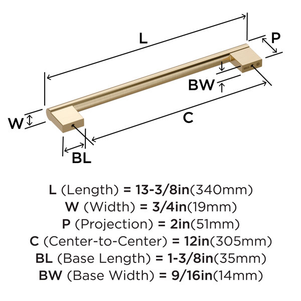 Dimensions du produit