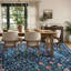 Tapis lavable à motif floral Kaldi-13670166-19868497