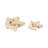Set Of 2 7/10" Nuptse Objects, Natural
