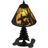 Rustic Lodge Table Lamp