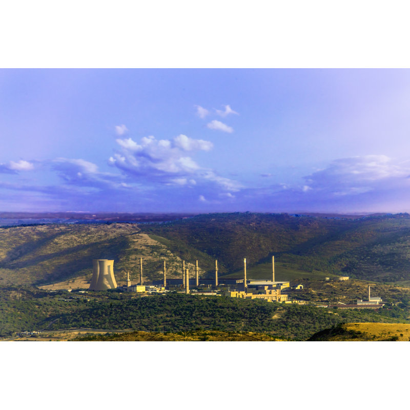 Pelindaba Nuclear Plant by Thegift777, 32" H x 48" W