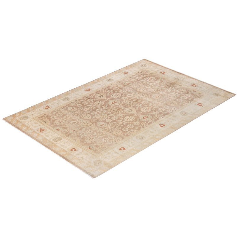 Classic One-of-a-Kind 5' 9" X 8' 10" Hand Knotted Area Rug