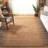 Shivali Natural Fiber Hand Woven Jute/Wool Abstract Rug in Black/Natural-2048248032