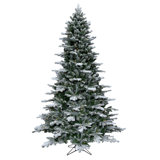90' H Lighted Artificial Spruce Christmas Tree