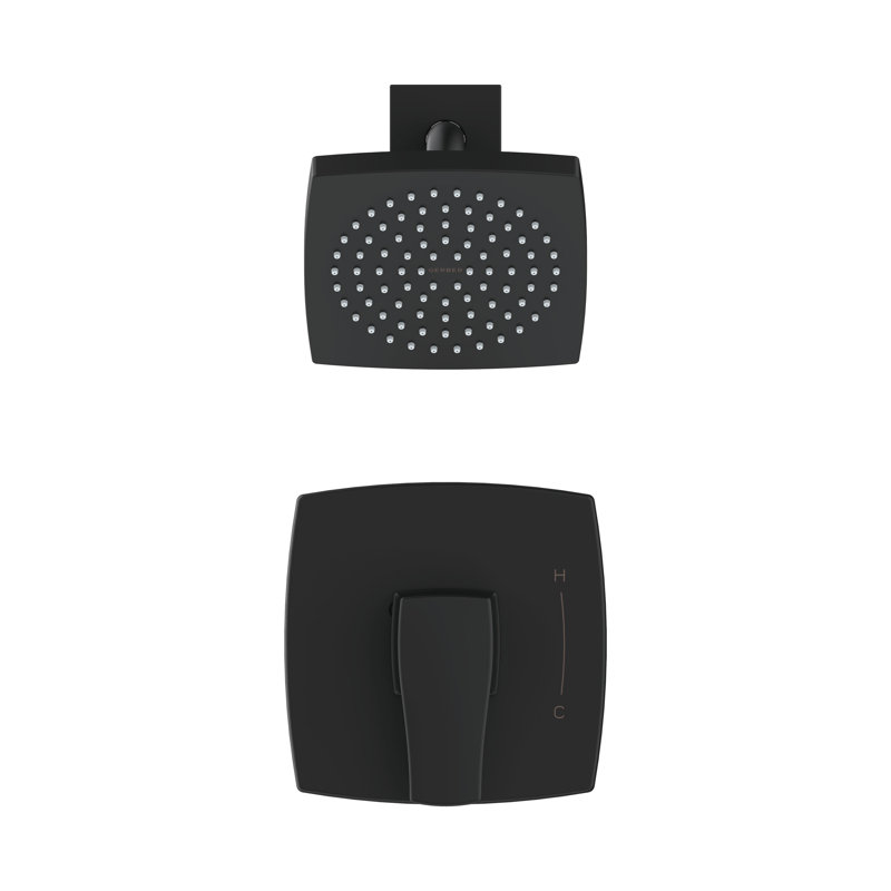 Tribune Shower-Only Trim Kit, 1.75gpm, Satin Black