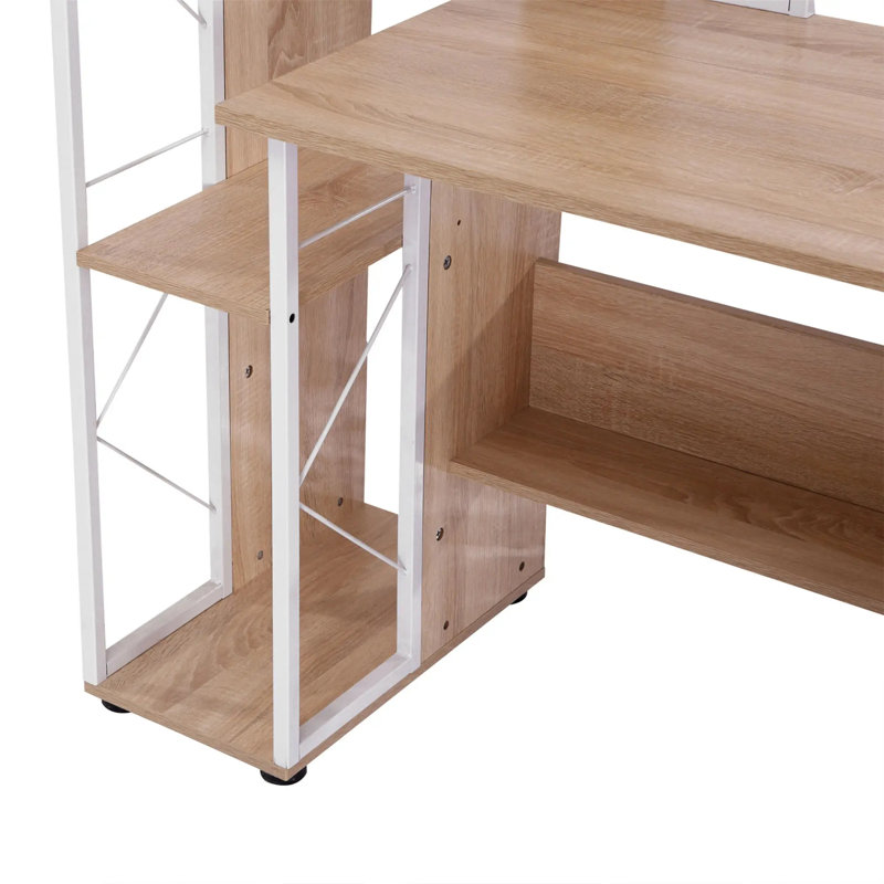 Metal Base Computer Desk