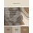 Machine Washable Orlena Coastal Abstract Rug in Beige – Beige Binding-941873828